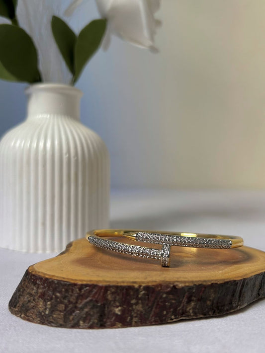 Gilded Sparkle Bangle