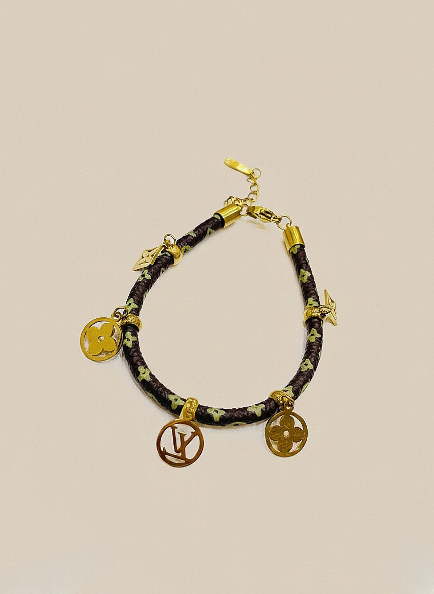 Heritage Initial Cord Bracelet