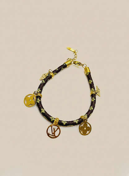 Heritage Initial Cord Bracelet