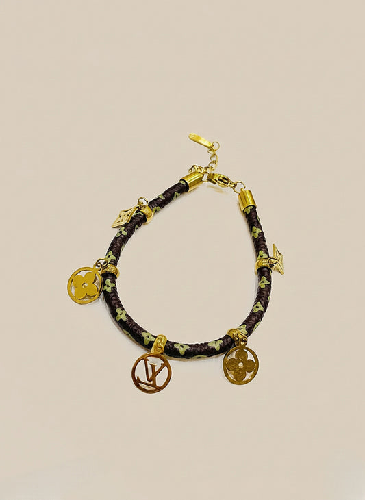 Heritage Initial Cord Bracelet