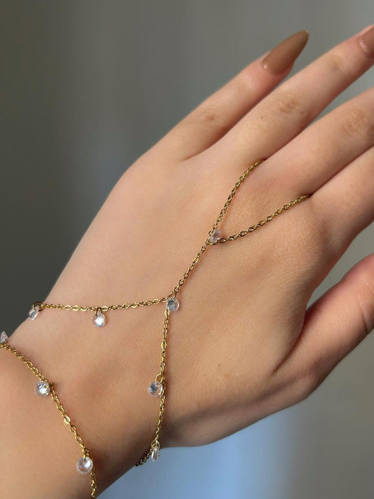Celestial Dew Hand Chain