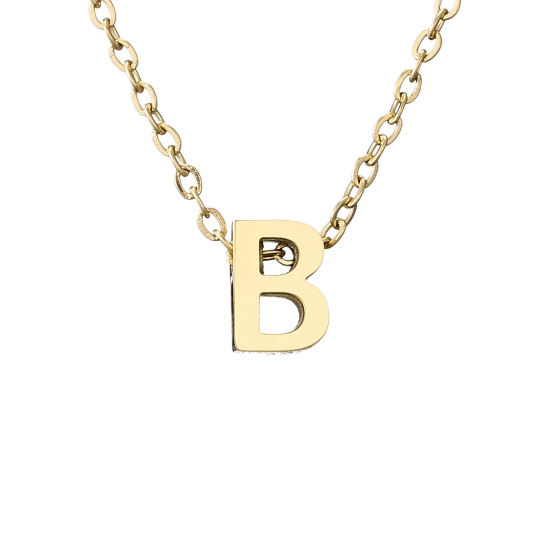 Golden letters Necklace