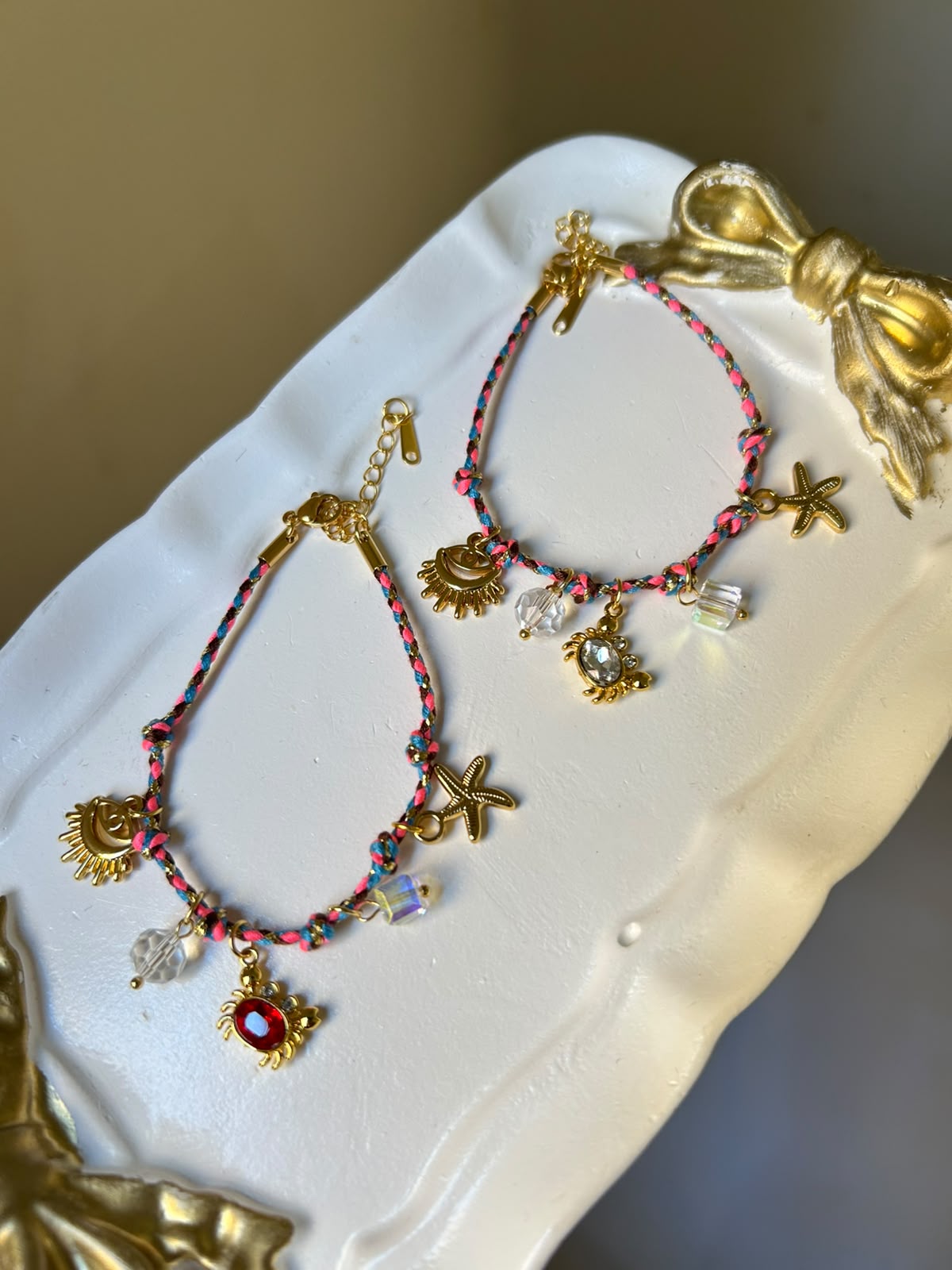 Boho Summer Breeze Charm Bracelet