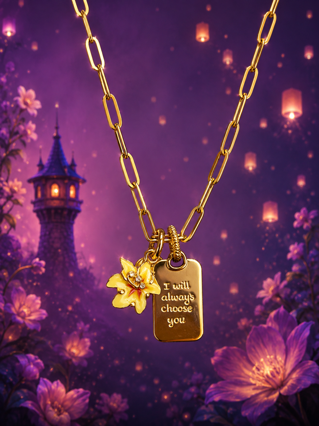 Rapunzel’s Forever Chosen Necklace