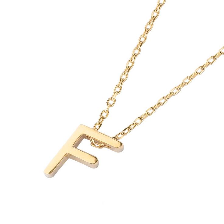 Golden letters Necklace