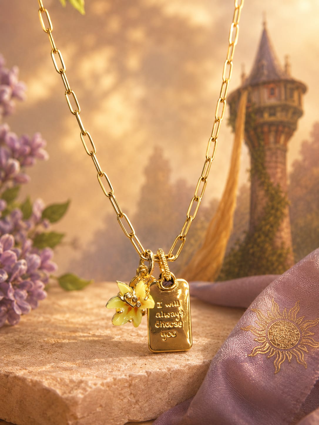 Rapunzel’s Forever Chosen Necklace