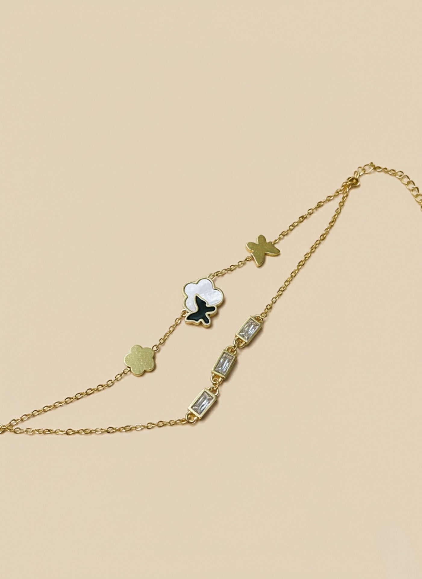 Majestic Butterfly Chain Bracelet