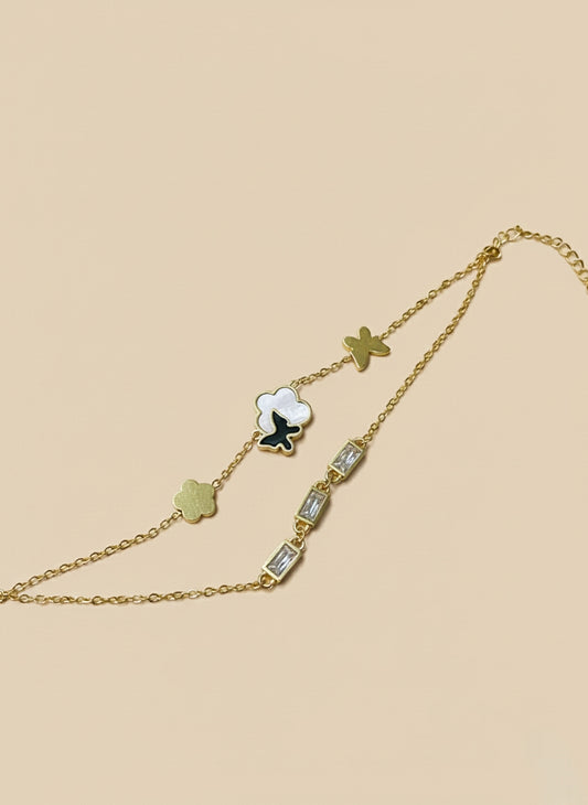 Majestic Butterfly Chain Bracelet