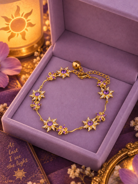 Rapunzel Sun Charm Bracelet