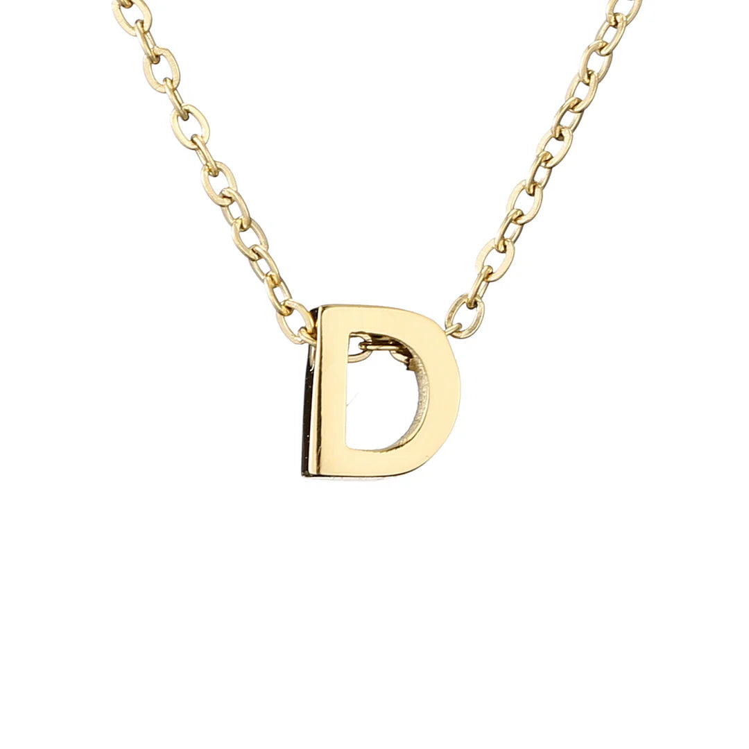 Golden letters Necklace