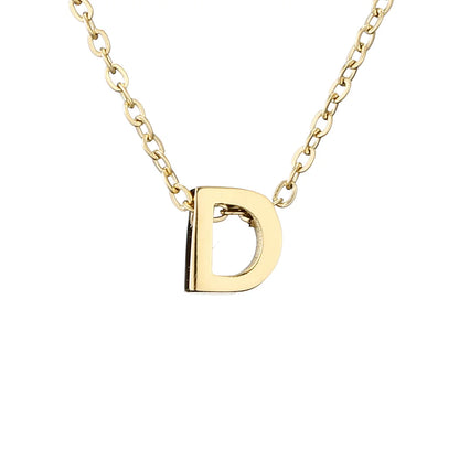 Golden letters Necklace