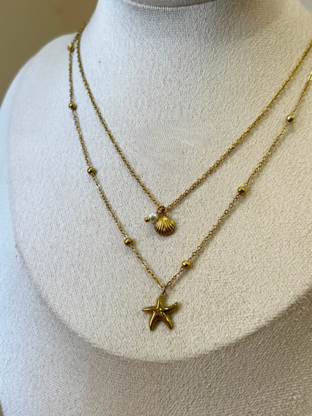 Golden Coastal Charm Set