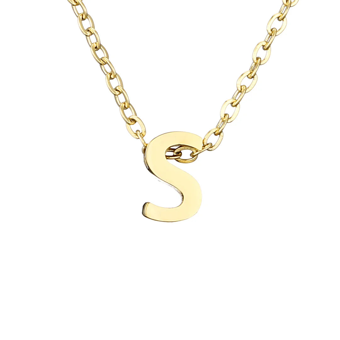 Golden letters Necklace