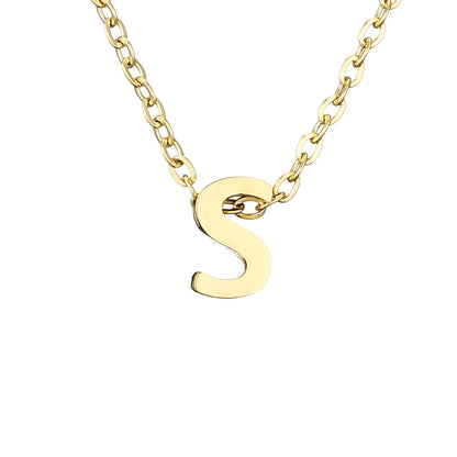 Golden letters Necklace