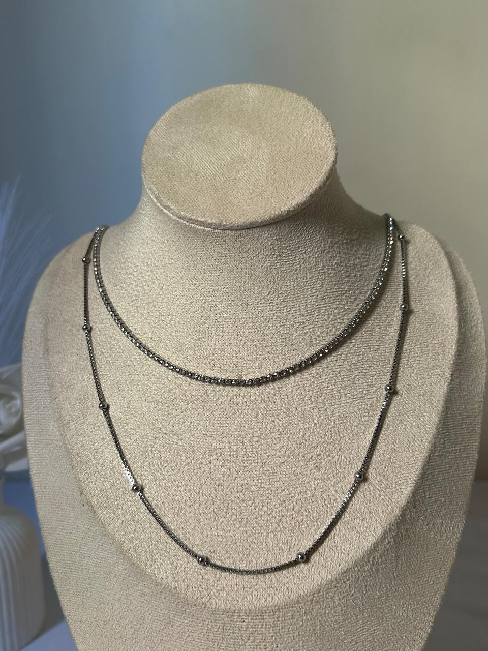 Chic Duo Layering Necklace