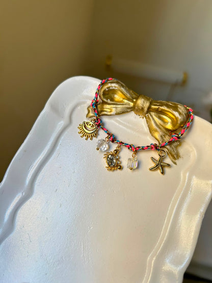 Boho Summer Breeze Charm Bracelet