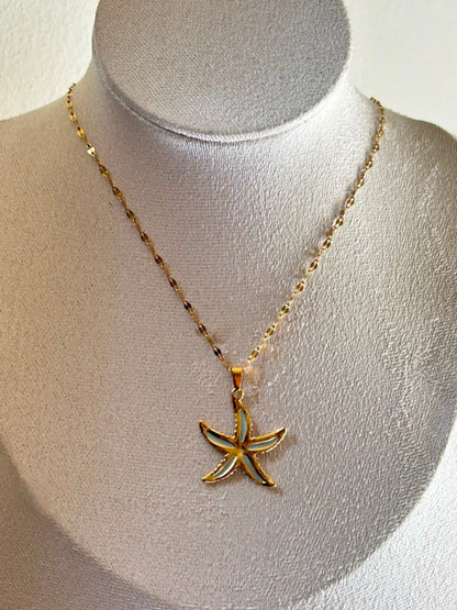 Sun-Kissed Starfish Necklace