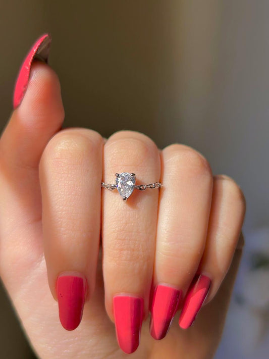 Pure Drop Slider Ring