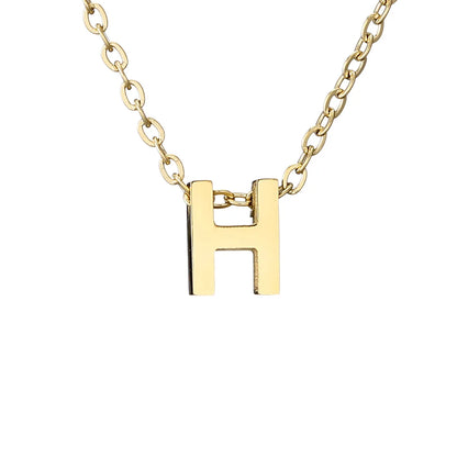 Golden letters Necklace