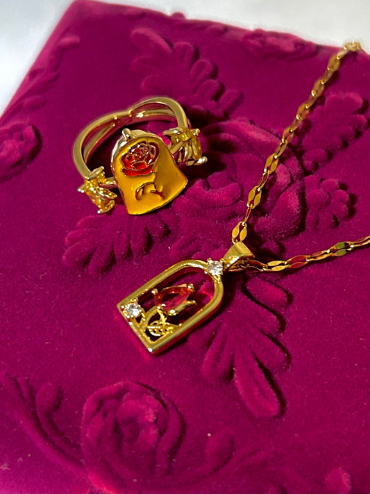 Enchanted Rose Belle Set