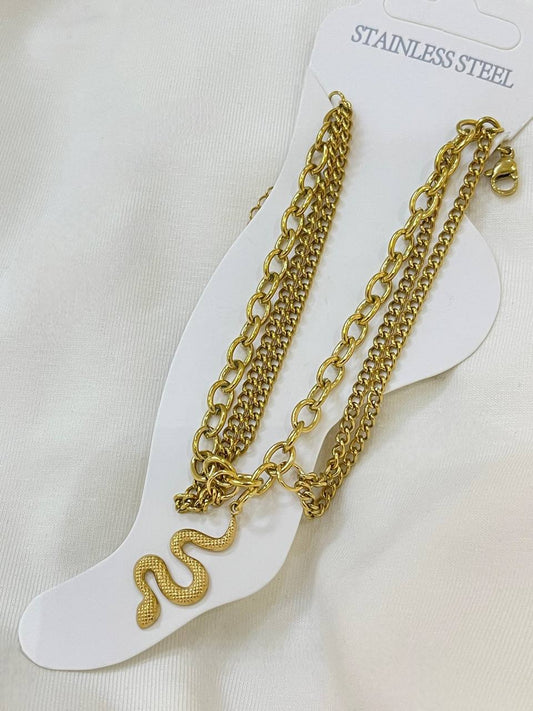Serpent Chain Anklet