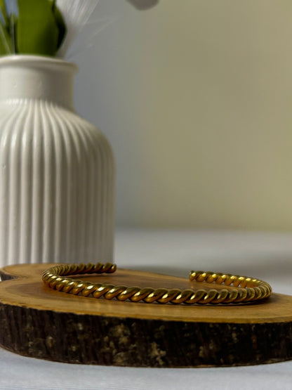 Spiral Statement Bangle