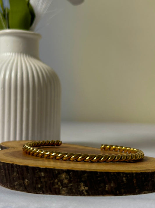 Spiral Statement Bangle
