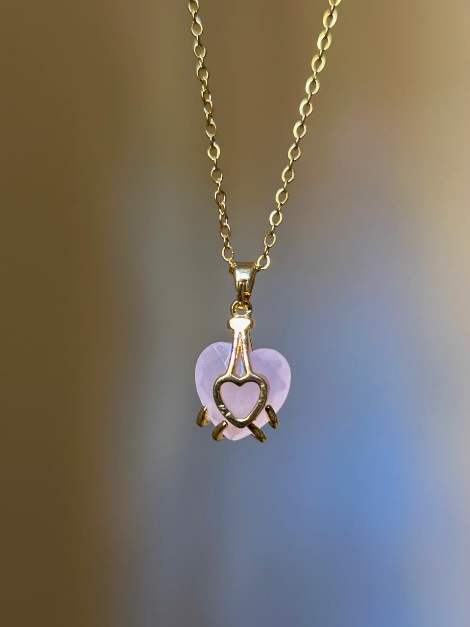 Diamond Castle Heart  Necklaces