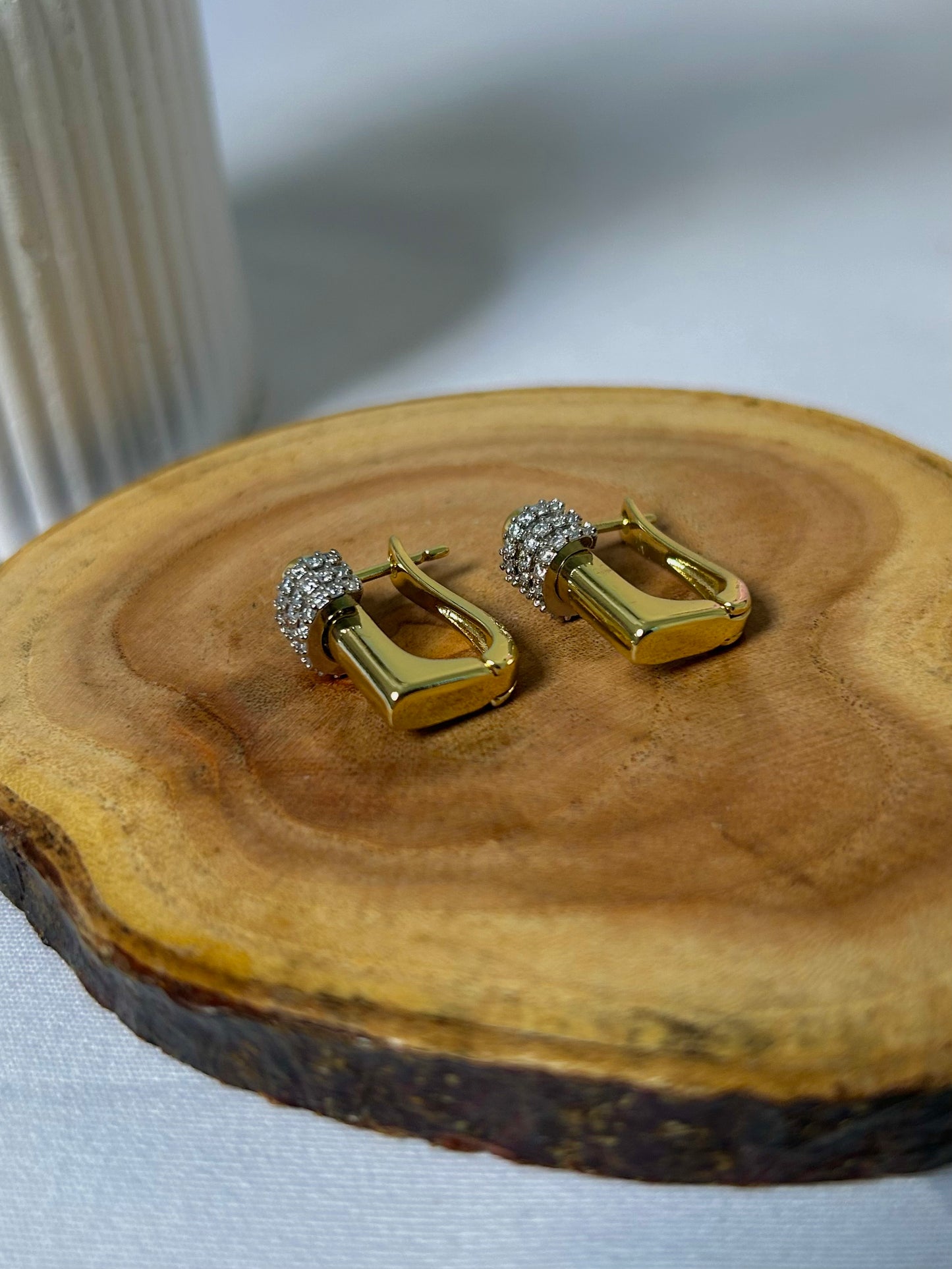 Glimmer Hoop Earrings