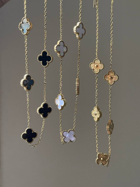 Lucky Clover Link Necklace