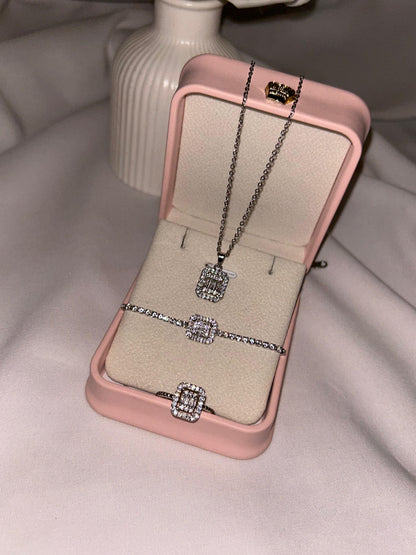 Sparkling Radiant Crystal Set