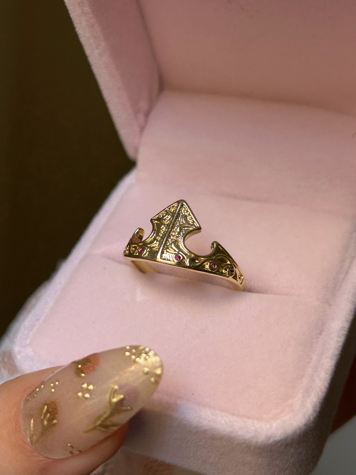 Aurora Crown Ring