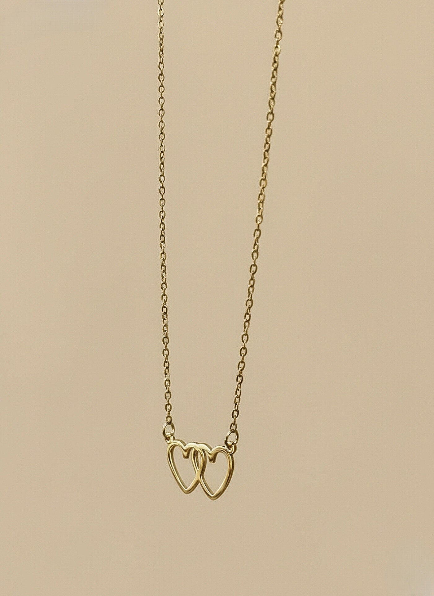 Eternal Interlocking Heart Necklace
