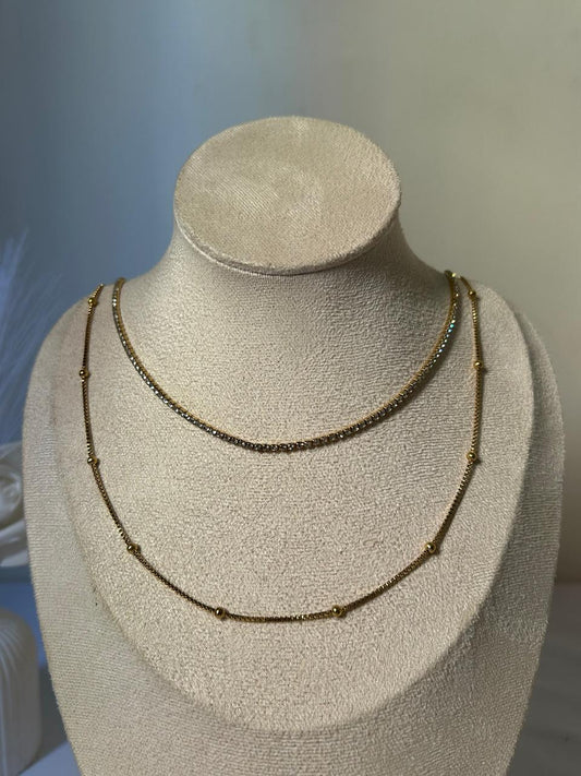 Chic Duo Layering Necklace
