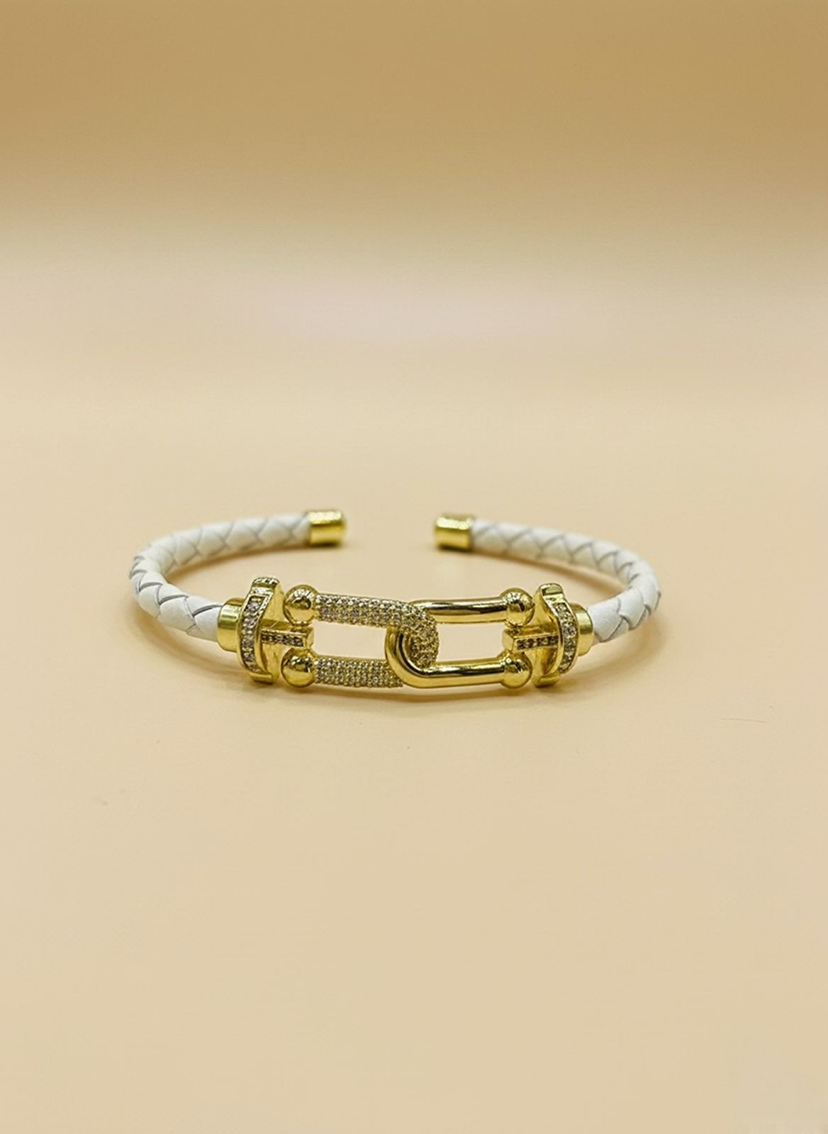 Ivory Braided Heritage Cuff