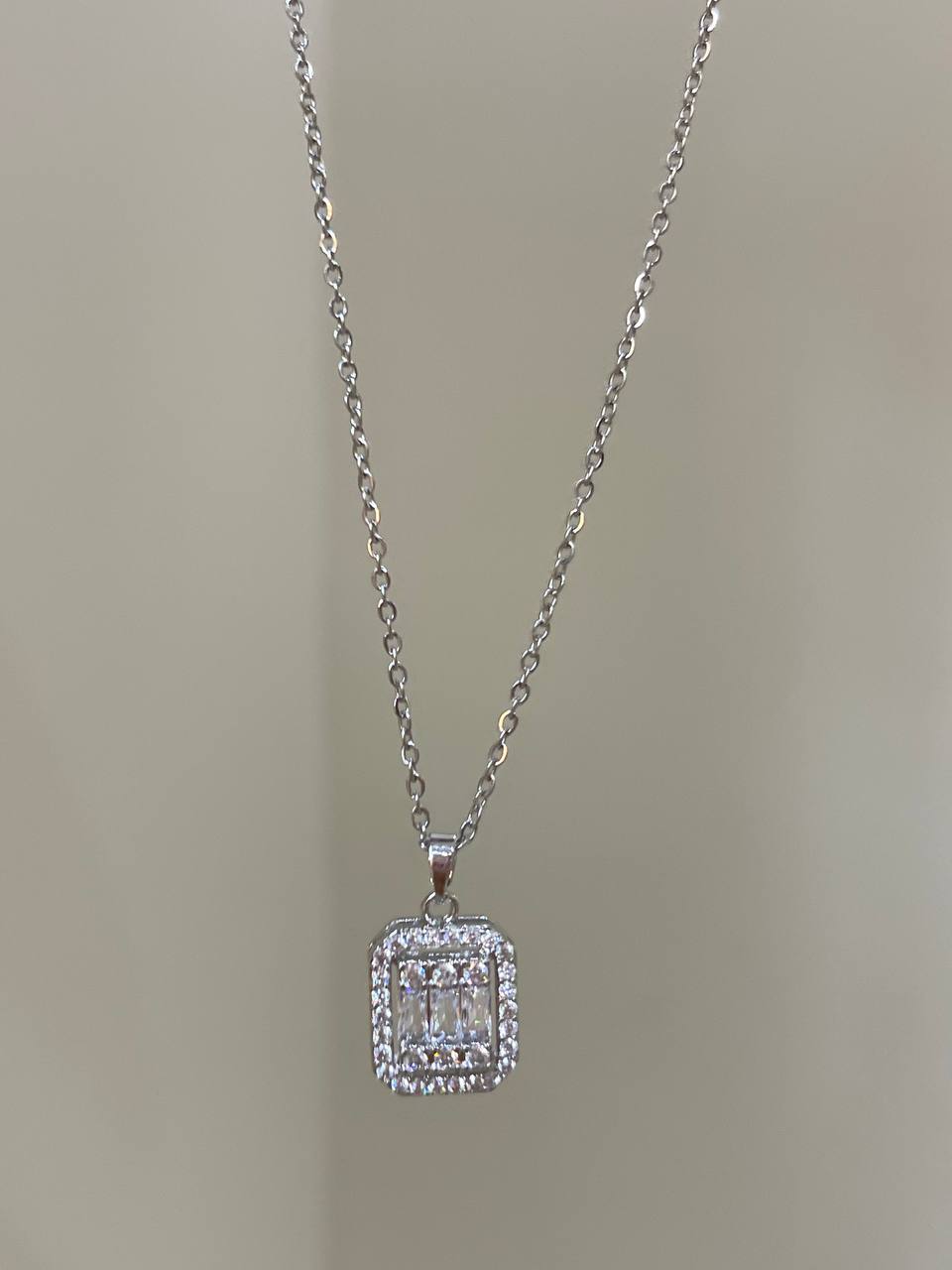 Radiant Square Pendant