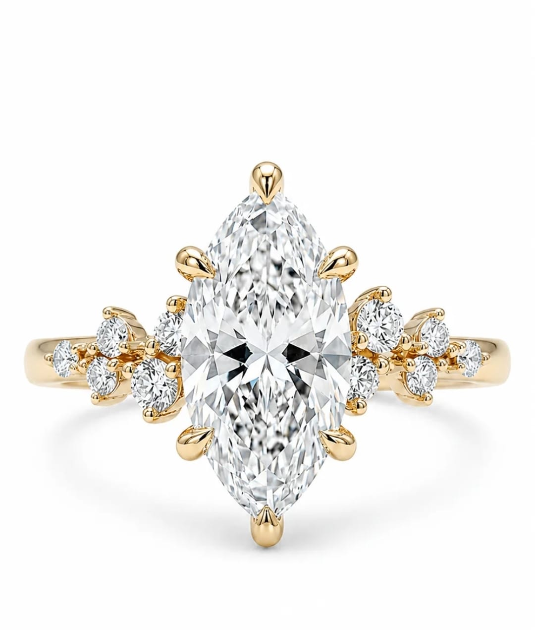 The Marquise Wings Luxury Zirconia Stack
