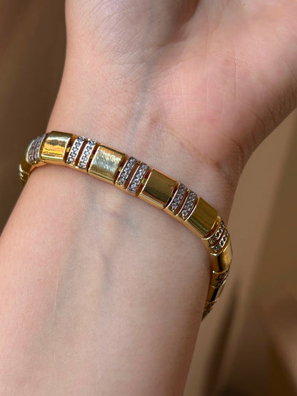 Glittering Link Bracelet