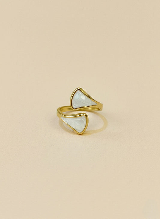 Mother of Pearl Wrap Ring