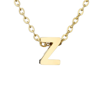 Golden letters Necklace