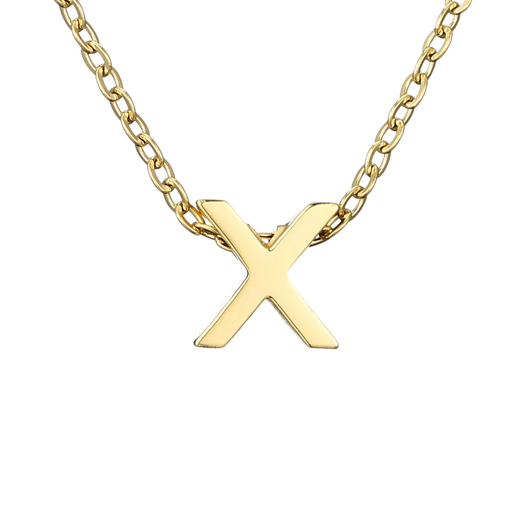 Golden letters Necklace