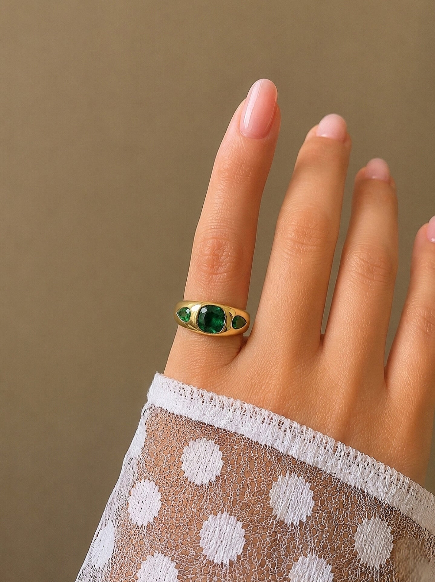 Royal Gem Pinky Ring