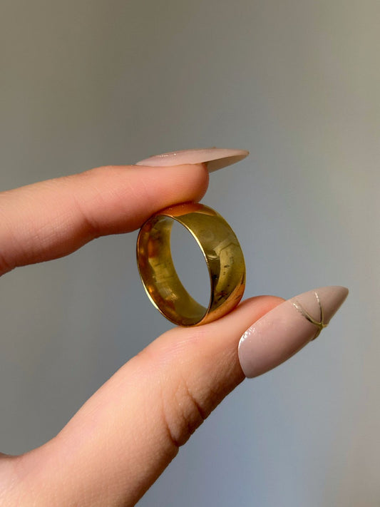 Classic Gold Wedding Band