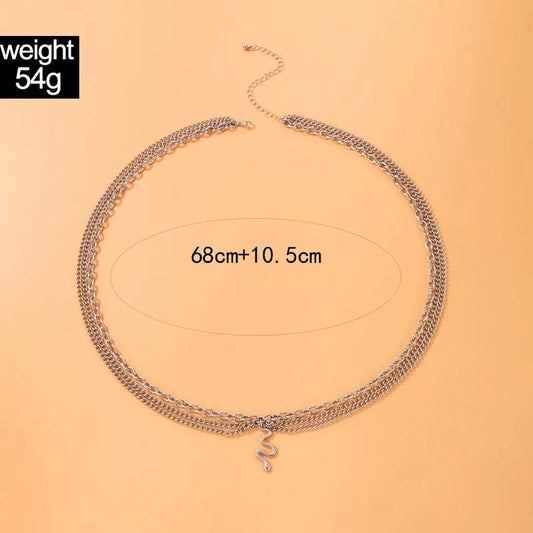 Serpent Charm Waist Chain