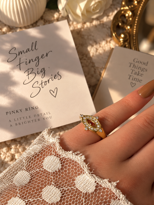 Mystic Eye Pinky Signet