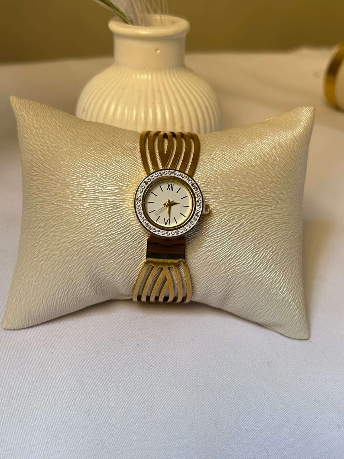 Cut-Out Multi-Strand Bracelet Watch