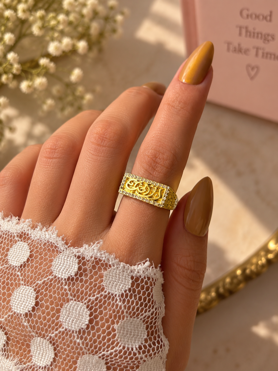 "Anta Al-Hub" Ring