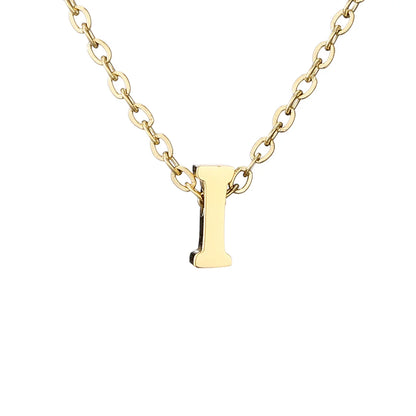 Golden letters Necklace