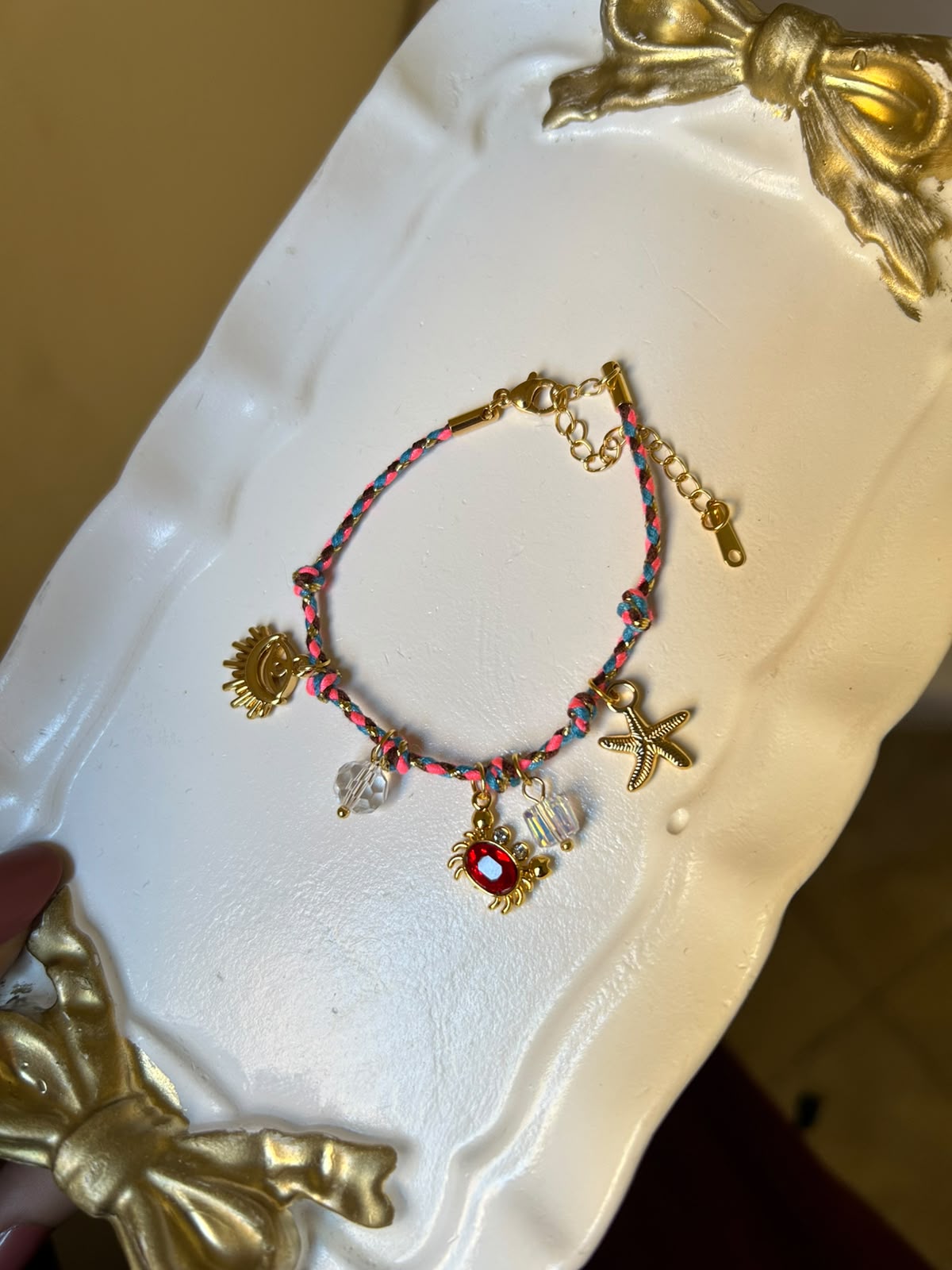 Boho Summer Breeze Charm Bracelet