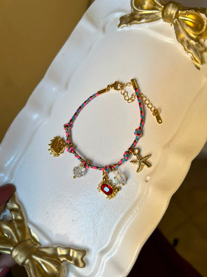 Boho Summer Breeze Charm Bracelet